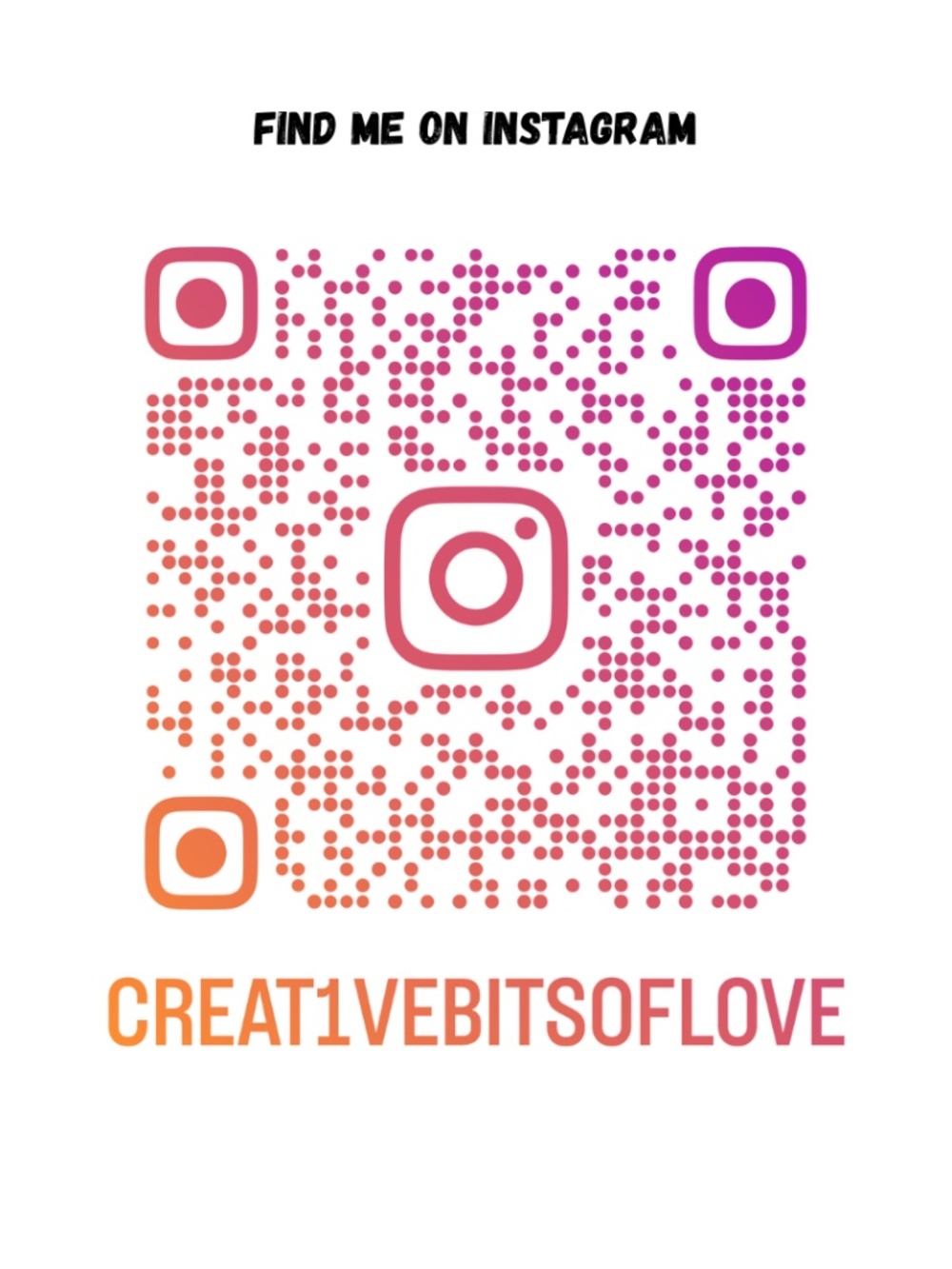 Find Me On Instagram